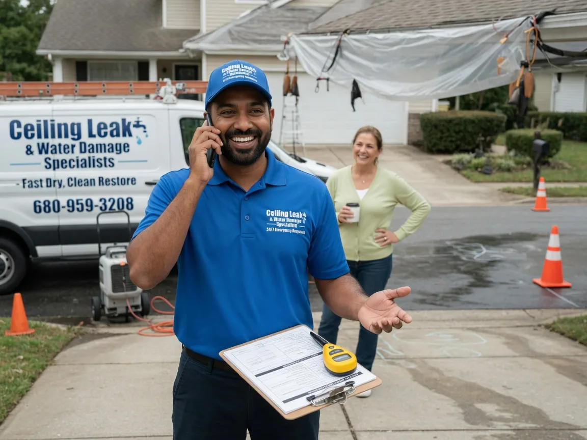 Ceiling Leak Cleanup Scotland, GA FAQs